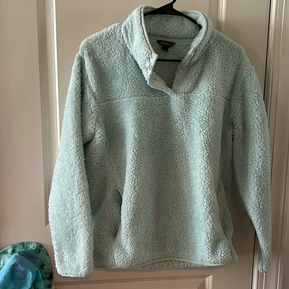 Eddie Bauer Sweaters - Eddie Bauer Womens Cozy Fuzzy Sweater sz L NWOT